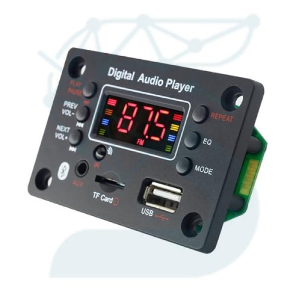 ماژول MP3 player 12V مربعی مدل G016