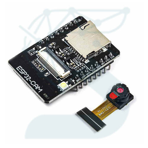برد توسعه ESP32-CAM با دوربین OV2640 (تست شده)