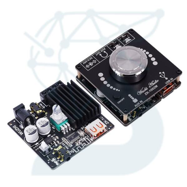 ماژول امپلی فایر دوکانال 100 وات مدل ZK-1002M