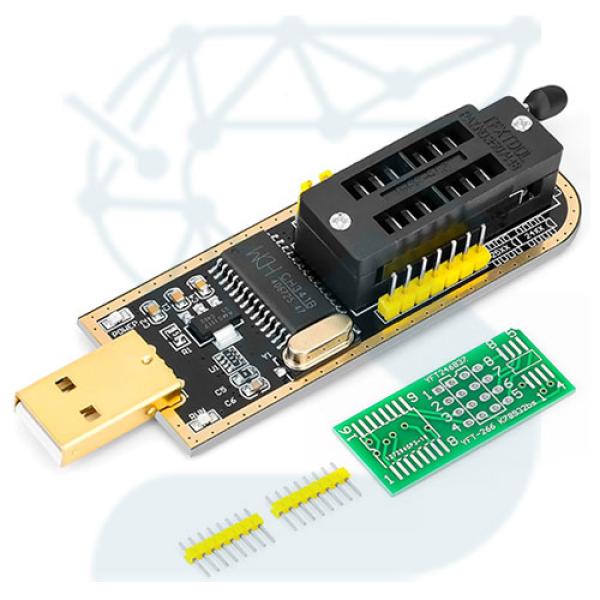 پروگرامر CH341 مناسب ایسی های Flash و EEPROM
