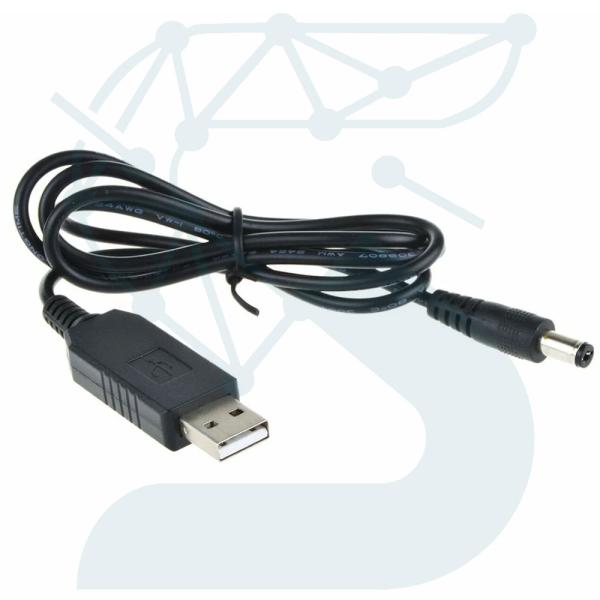کابل usb افزاینده 5 ولت به 9 ولت 500mA