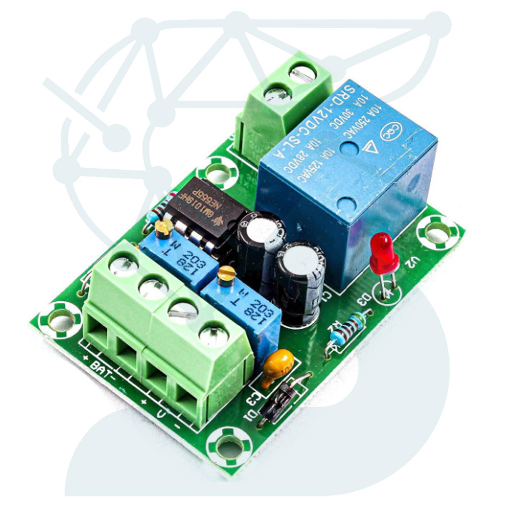 ماژول کنترل شارژ باتری 12 ولت مدل XH-M601