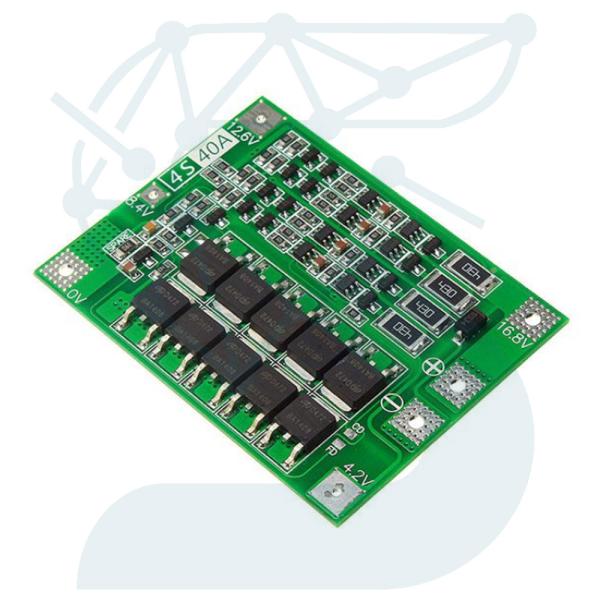 ماژول شارژر و محافظ شارژ باتری لیتیومی 4CELL 40A